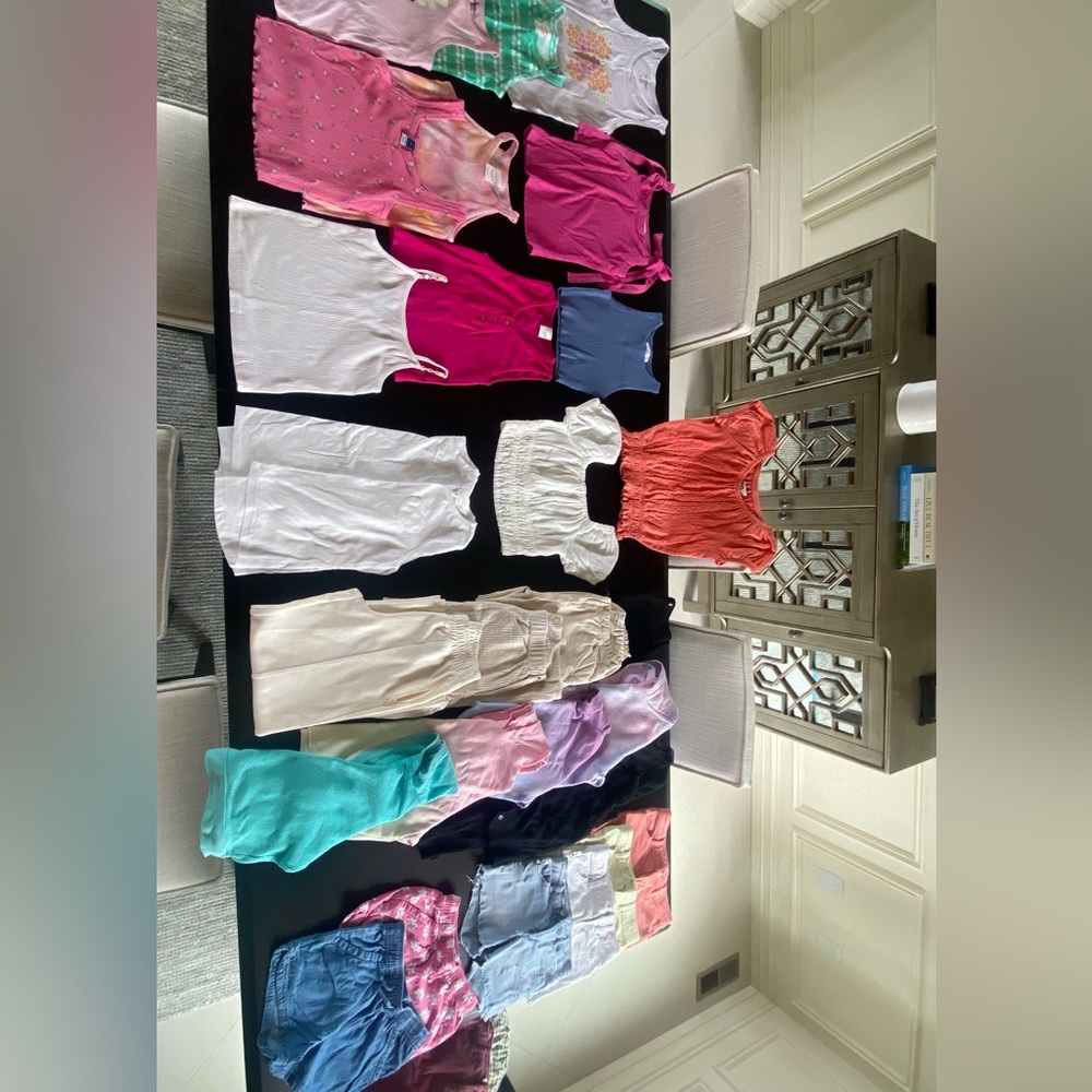 Lot of assorted girls clothing - sizes 8 and medium